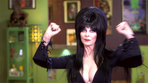 Elvira gif find share on giphy