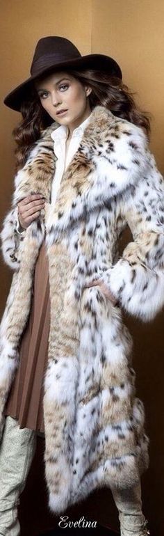 Sexy sasha loves her fur coats tmb